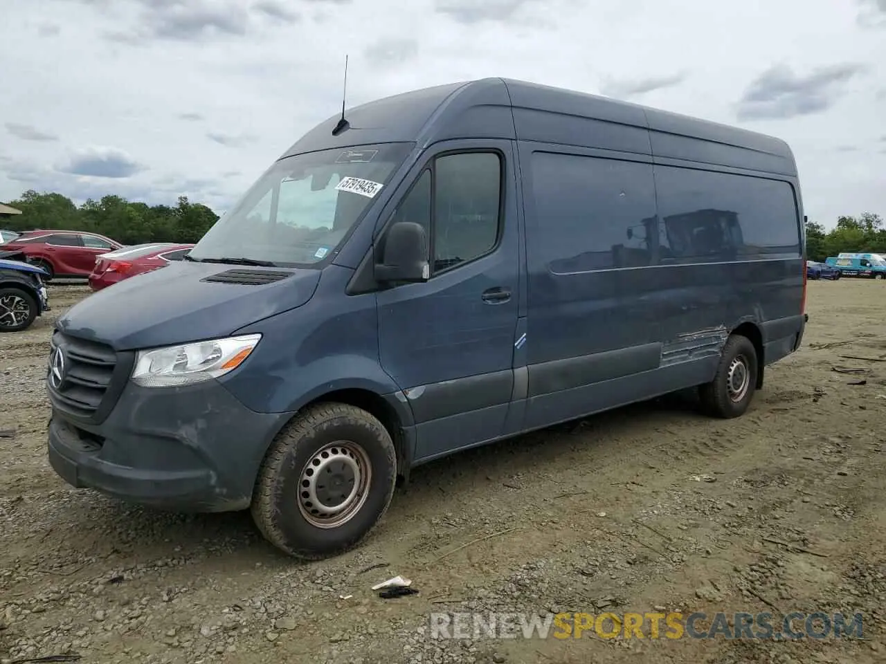 1 Photograph of a damaged car WD4PF1CD4KP152929 MERCEDES-BENZ SPRINTER 2019