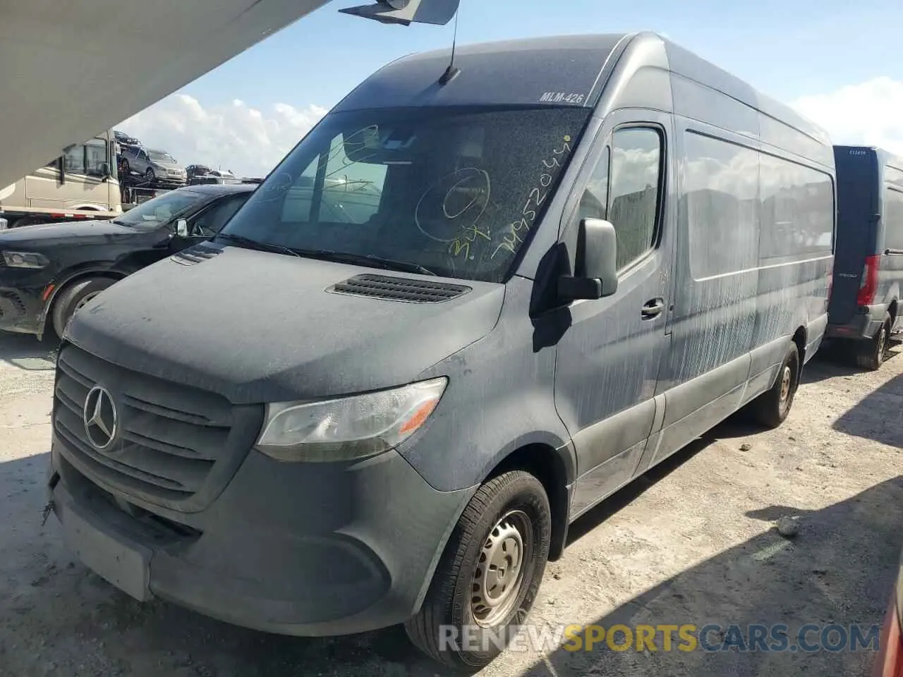 1 Photograph of a damaged car WD4PF1CDXKP130787 MERCEDES-BENZ SPRINTER 2019