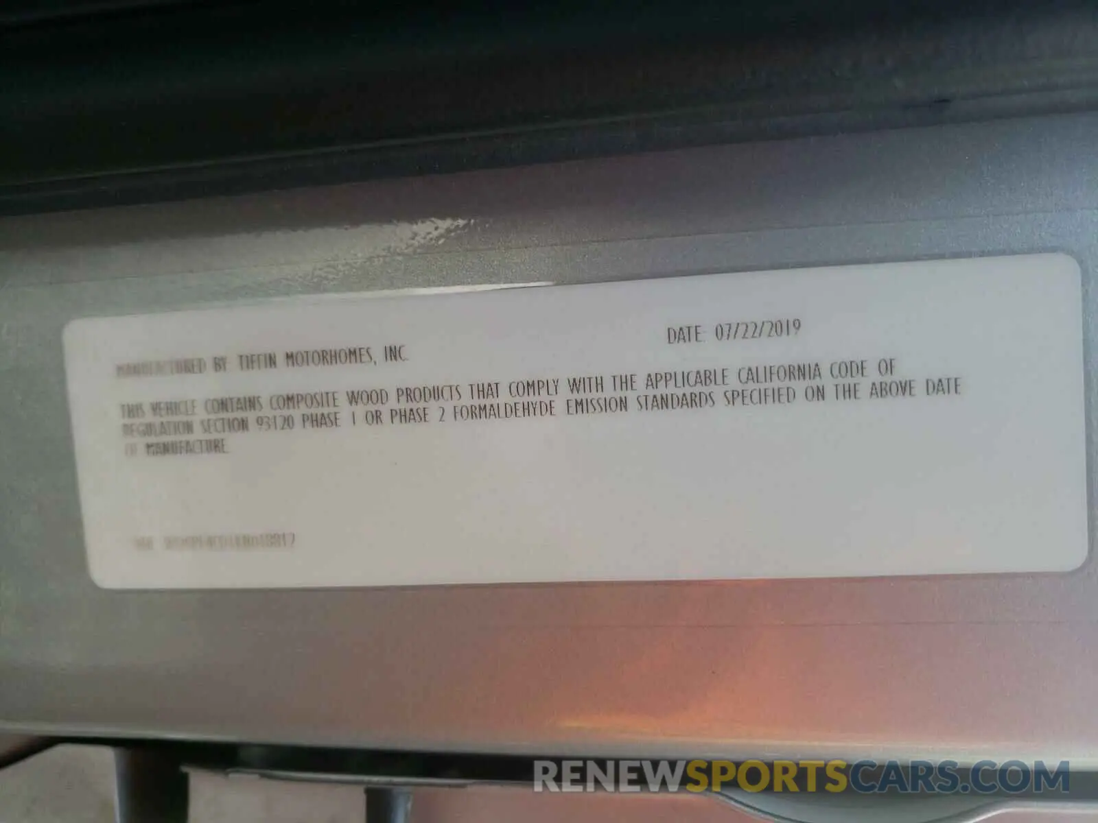 10 Photograph of a damaged car WDAPF4CD1KN018812 MERCEDES-BENZ SPRINTER 2019