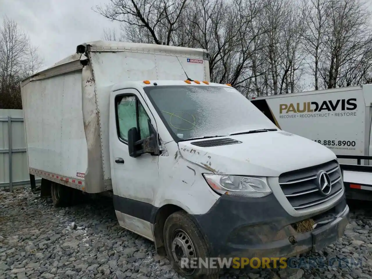 1 Photograph of a damaged car WDAPF4CD6KN017607 MERCEDES-BENZ SPRINTER 2019