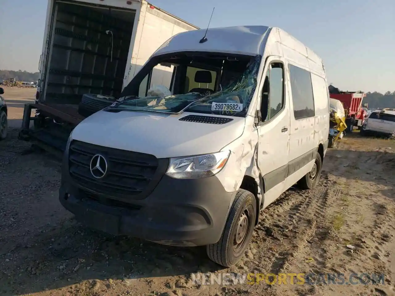 2 Photograph of a damaged car W1W4EBHY0LP256230 MERCEDES-BENZ SPRINTER 2020