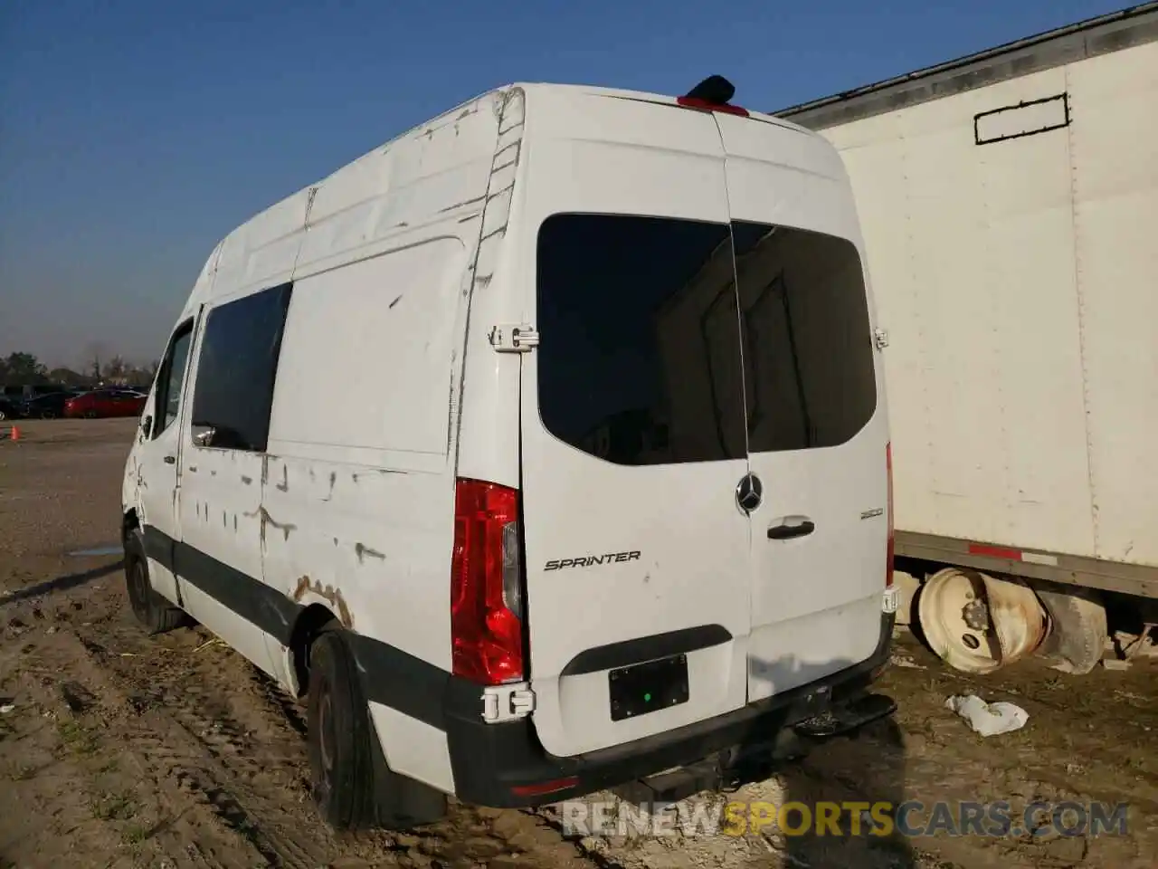 3 Photograph of a damaged car W1W4EBHY0LP256230 MERCEDES-BENZ SPRINTER 2020