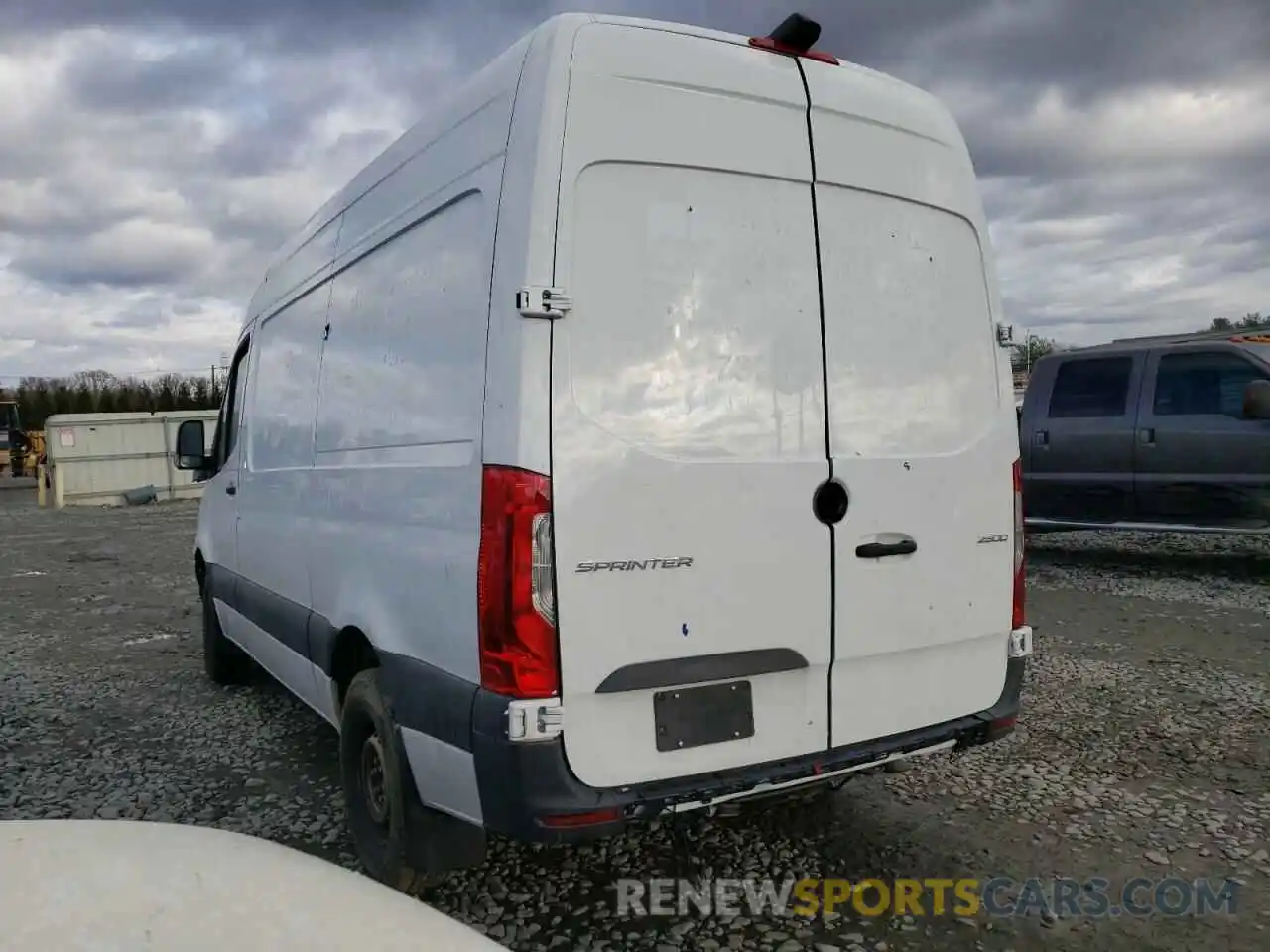 3 Photograph of a damaged car W1W4EBHY7LT042438 MERCEDES-BENZ SPRINTER 2020