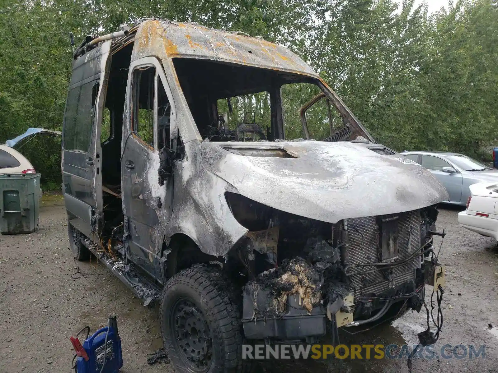 1 Photograph of a damaged car W1W4EBVY9LP266971 MERCEDES-BENZ SPRINTER 2020