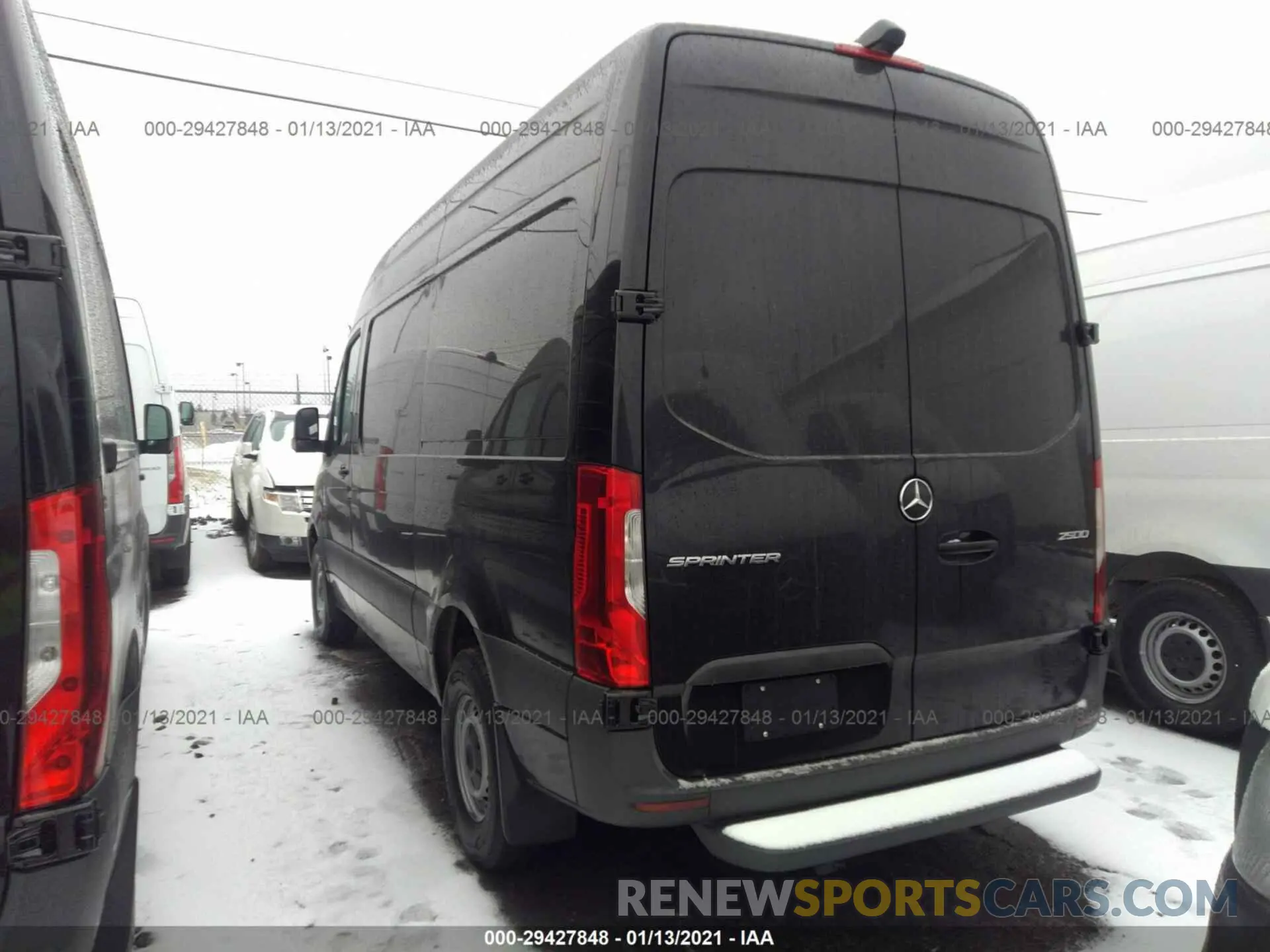 3 Photograph of a damaged car W1Y4EBHY3LT043187 MERCEDES-BENZ SPRINTER 2020