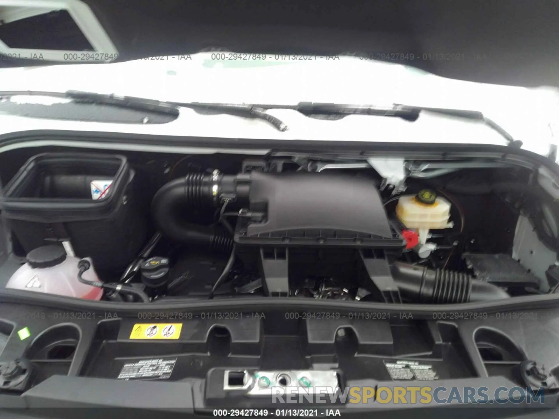 10 Photograph of a damaged car W1Y4ECHYXLT042138 MERCEDES-BENZ SPRINTER 2020