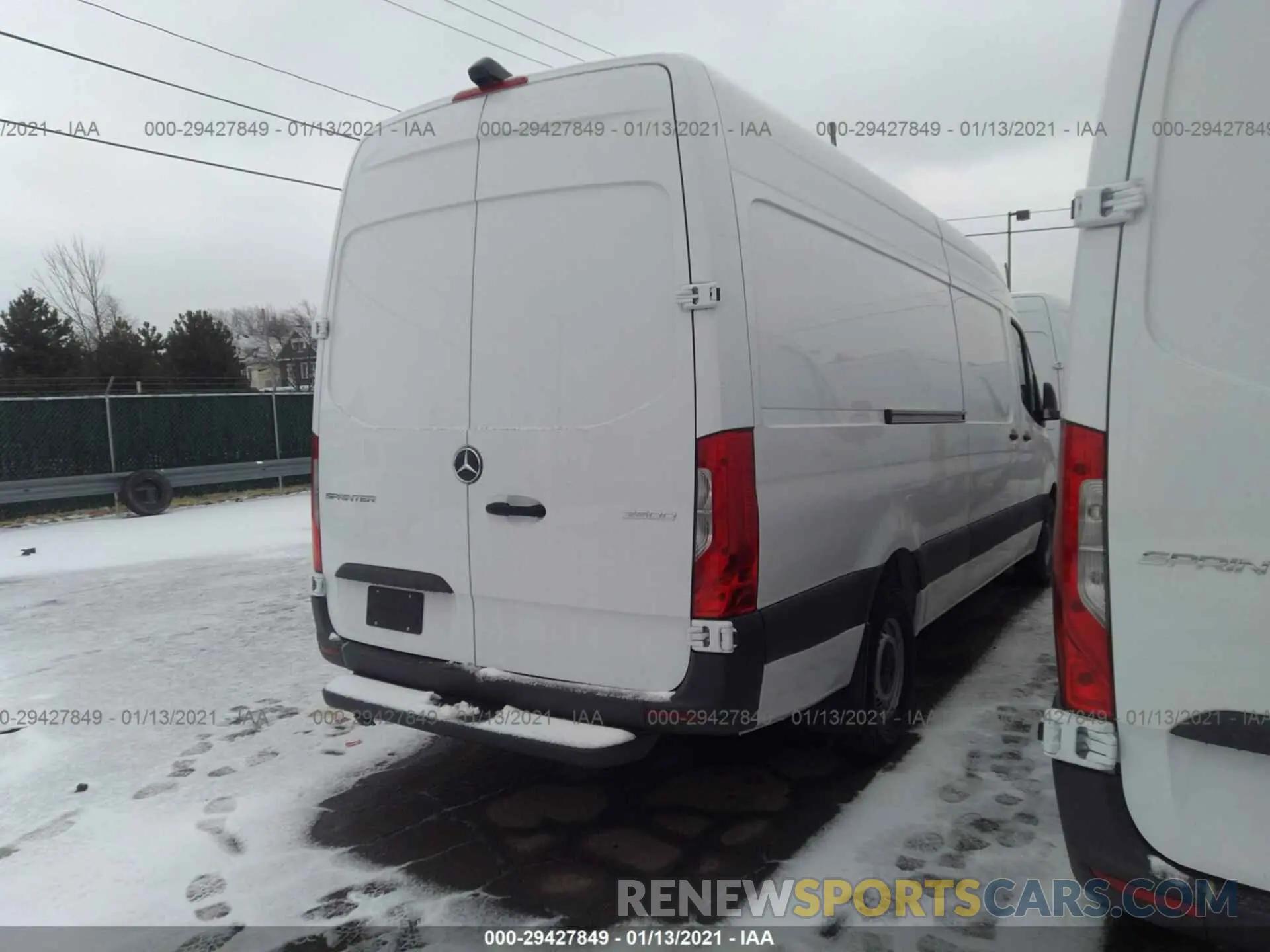 4 Photograph of a damaged car W1Y4ECHYXLT042138 MERCEDES-BENZ SPRINTER 2020