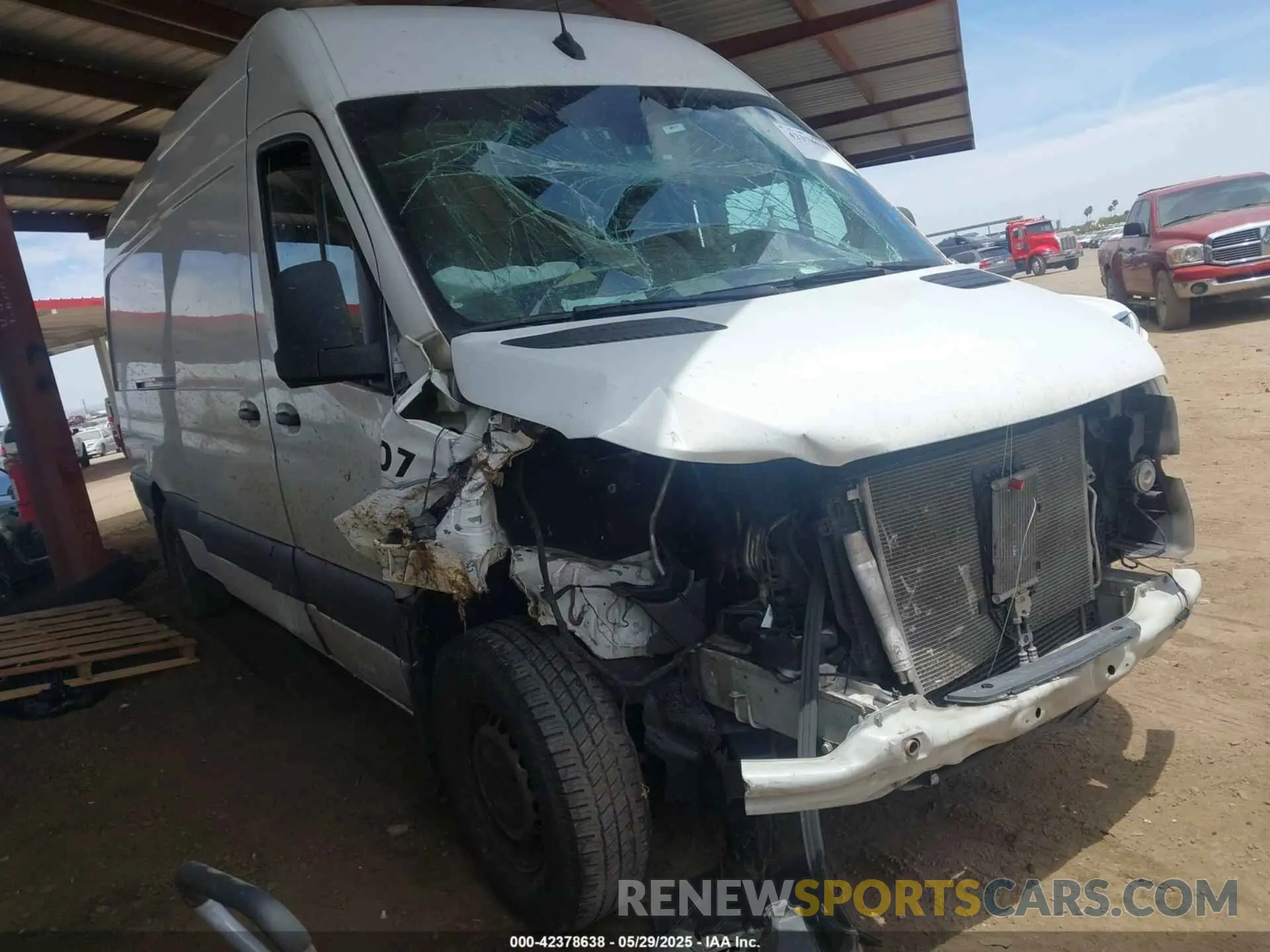 1 Photograph of a damaged car W1W40CHY5MT051175 MERCEDES-BENZ SPRINTER 2021