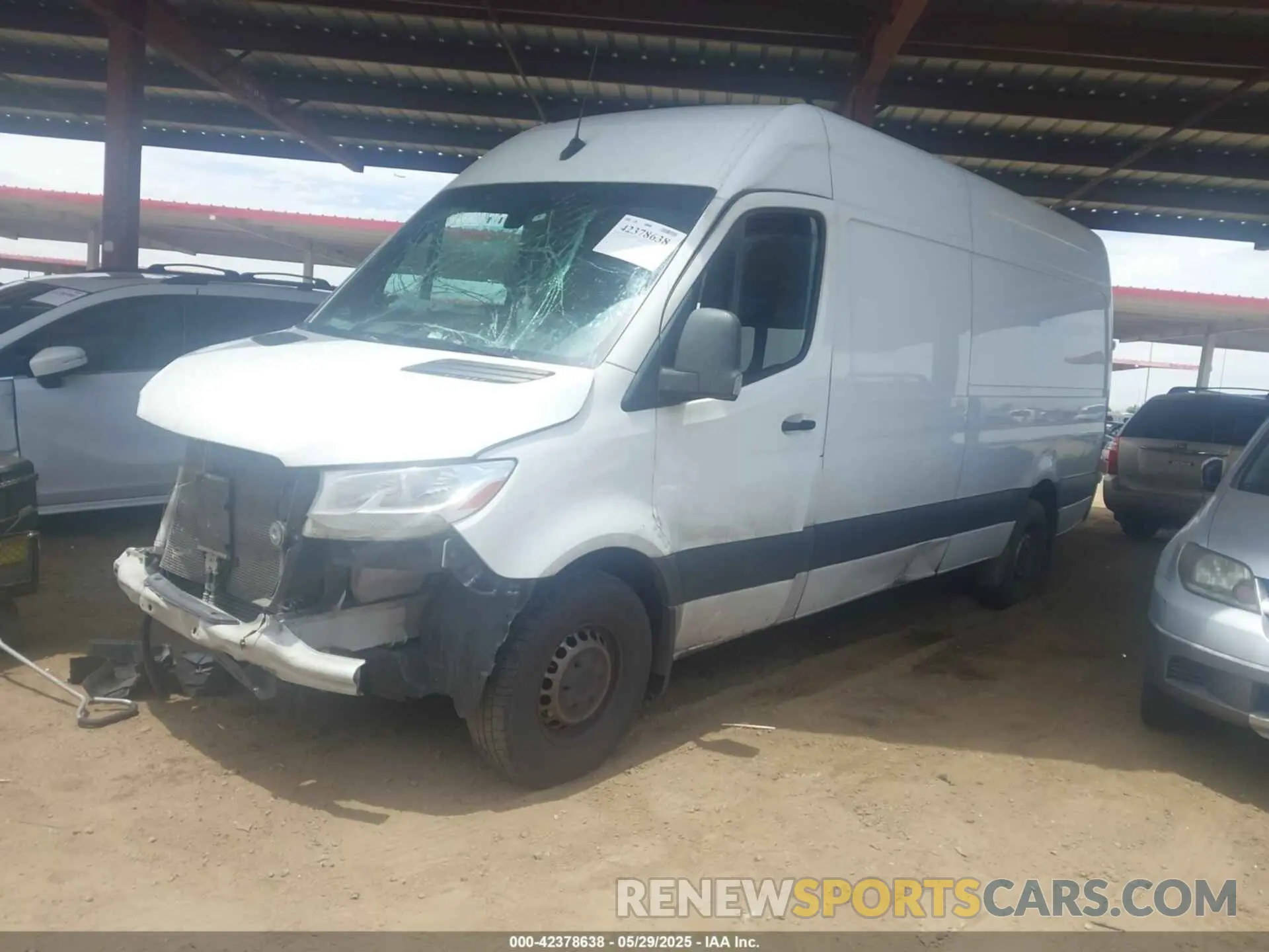 2 Photograph of a damaged car W1W40CHY5MT051175 MERCEDES-BENZ SPRINTER 2021