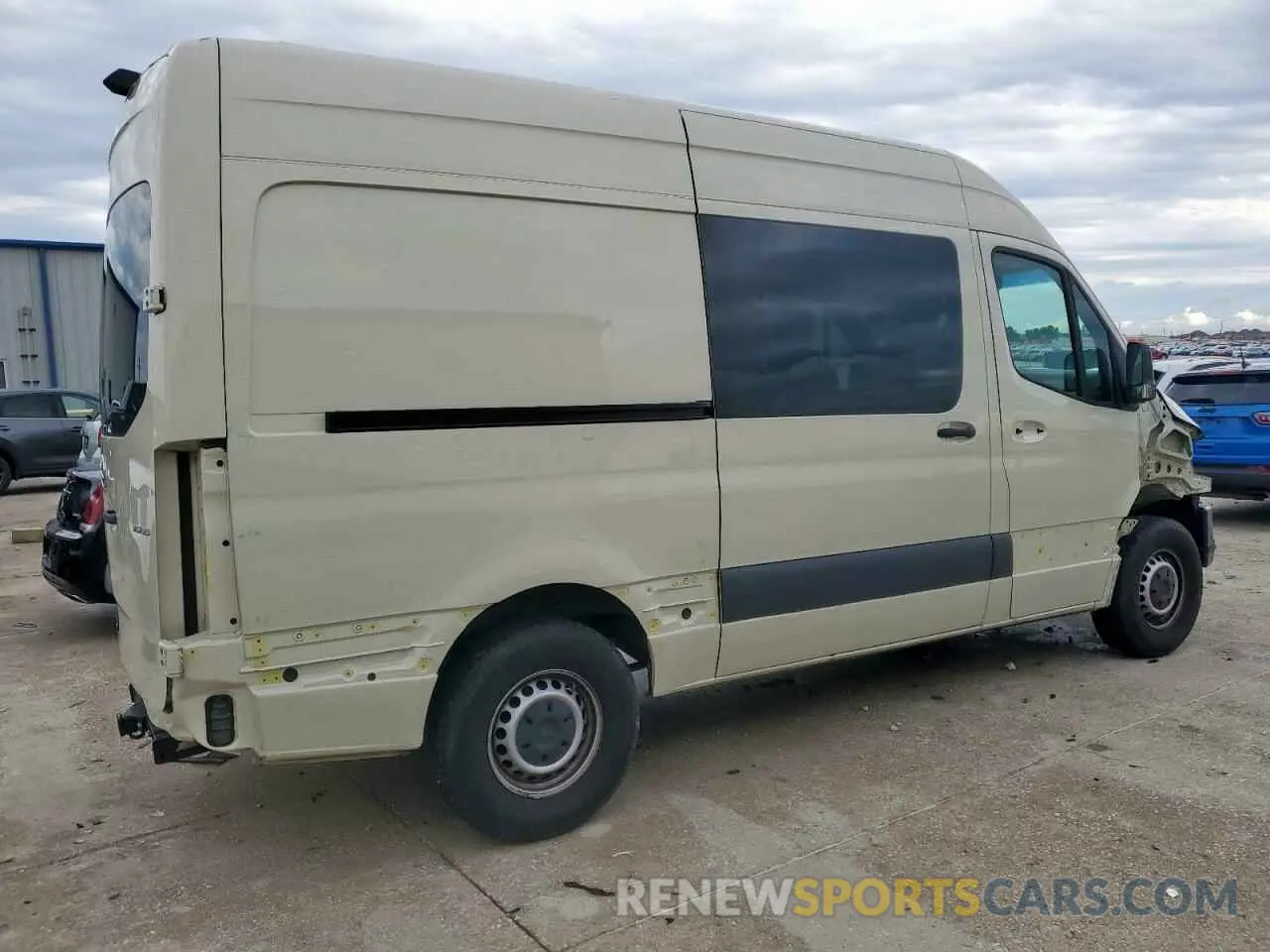 3 Photograph of a damaged car W1W4DBHY9MT076658 MERCEDES-BENZ SPRINTER 2021