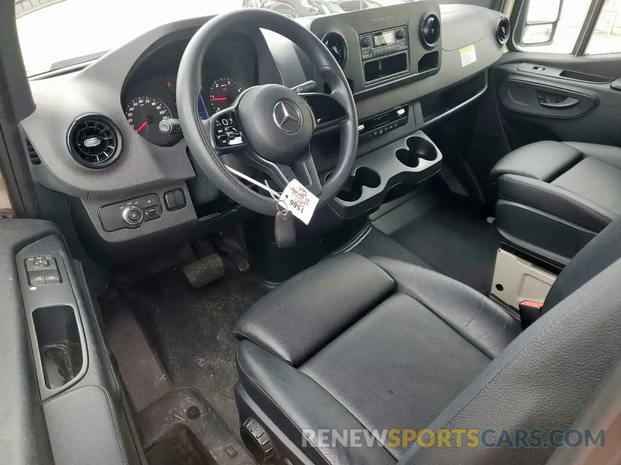 8 Photograph of a damaged car W1W4DBHY9MT076658 MERCEDES-BENZ SPRINTER 2021