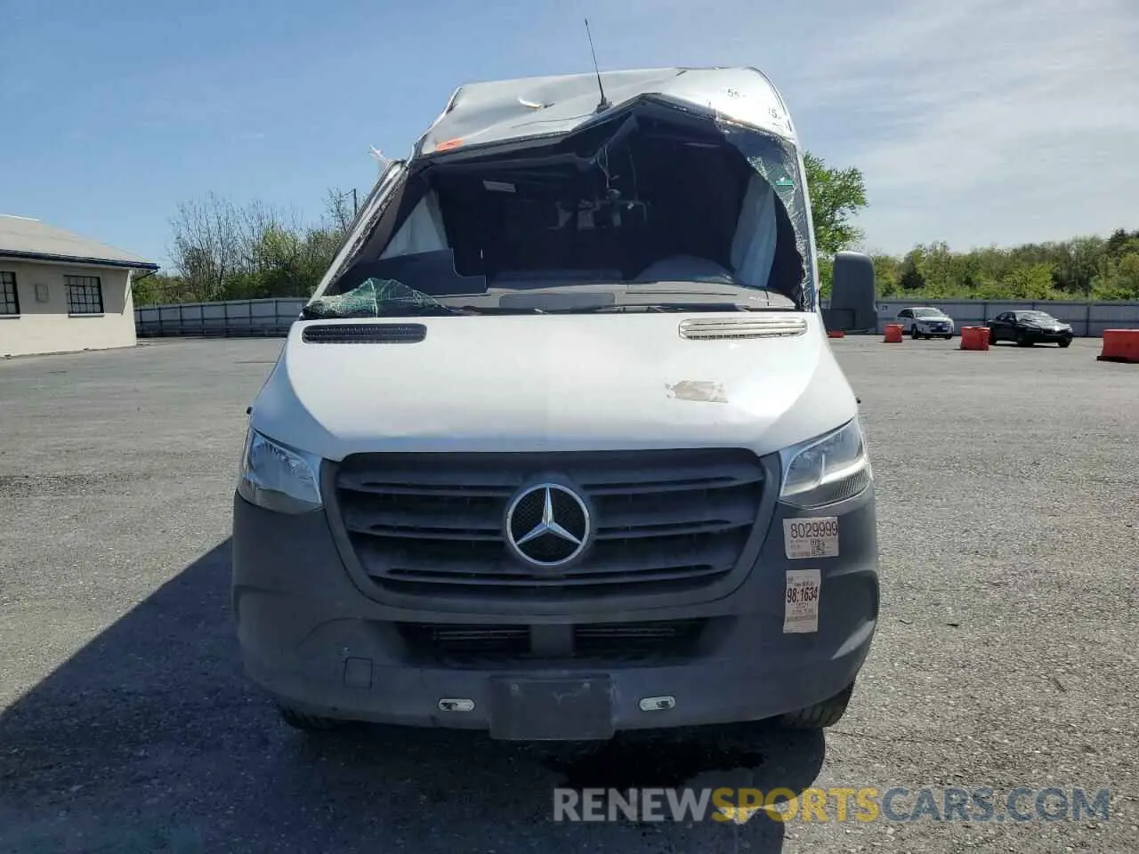 5 Photograph of a damaged car W1W4DCHY1MT051078 MERCEDES-BENZ SPRINTER 2021