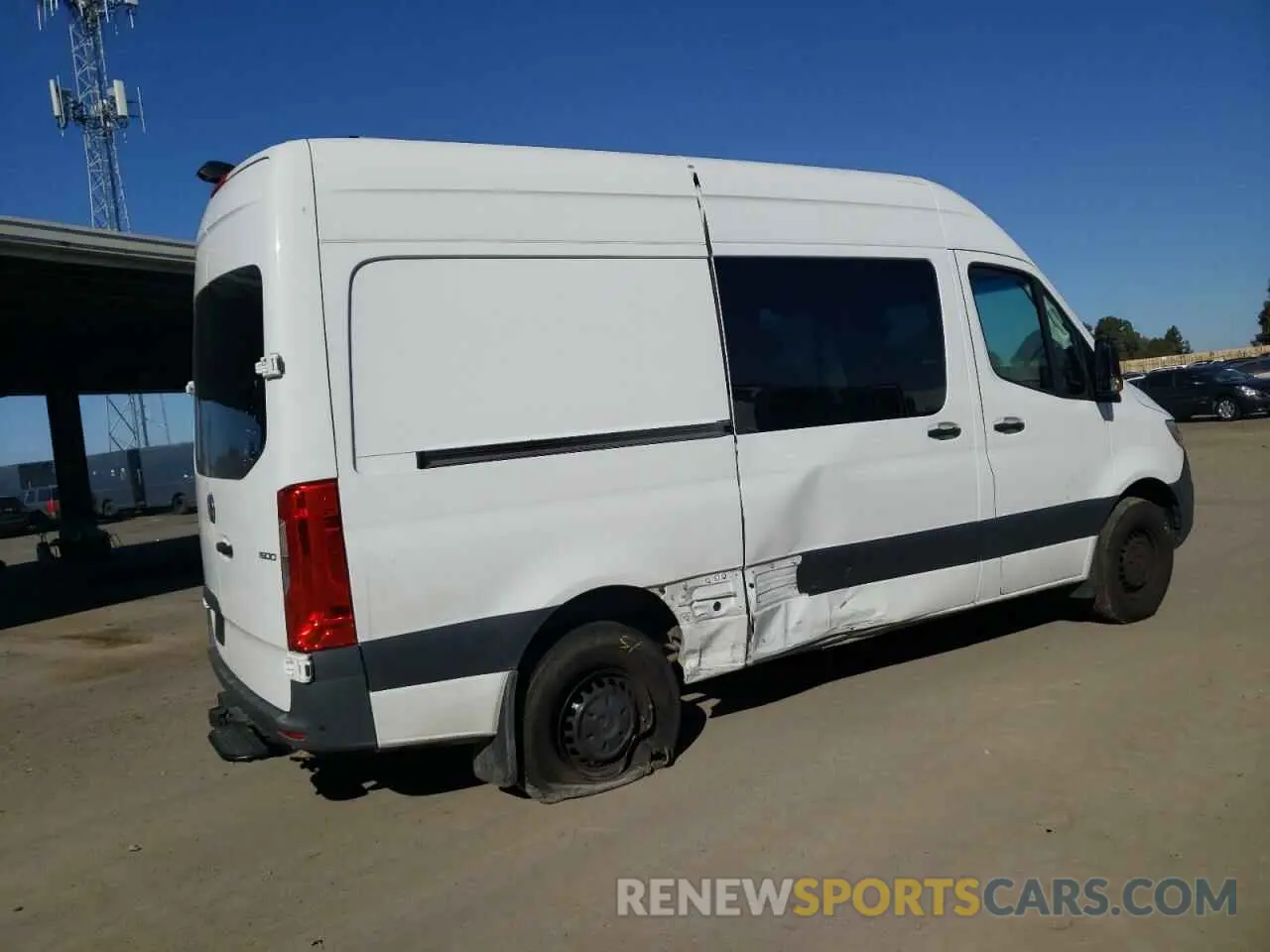 3 Photograph of a damaged car W1W70BGY3MT072289 MERCEDES-BENZ SPRINTER 2021