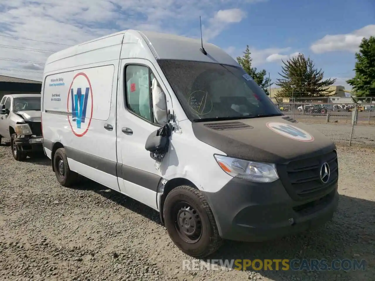 1 Photograph of a damaged car W1Y40BHY0MT044474 MERCEDES-BENZ SPRINTER 2021