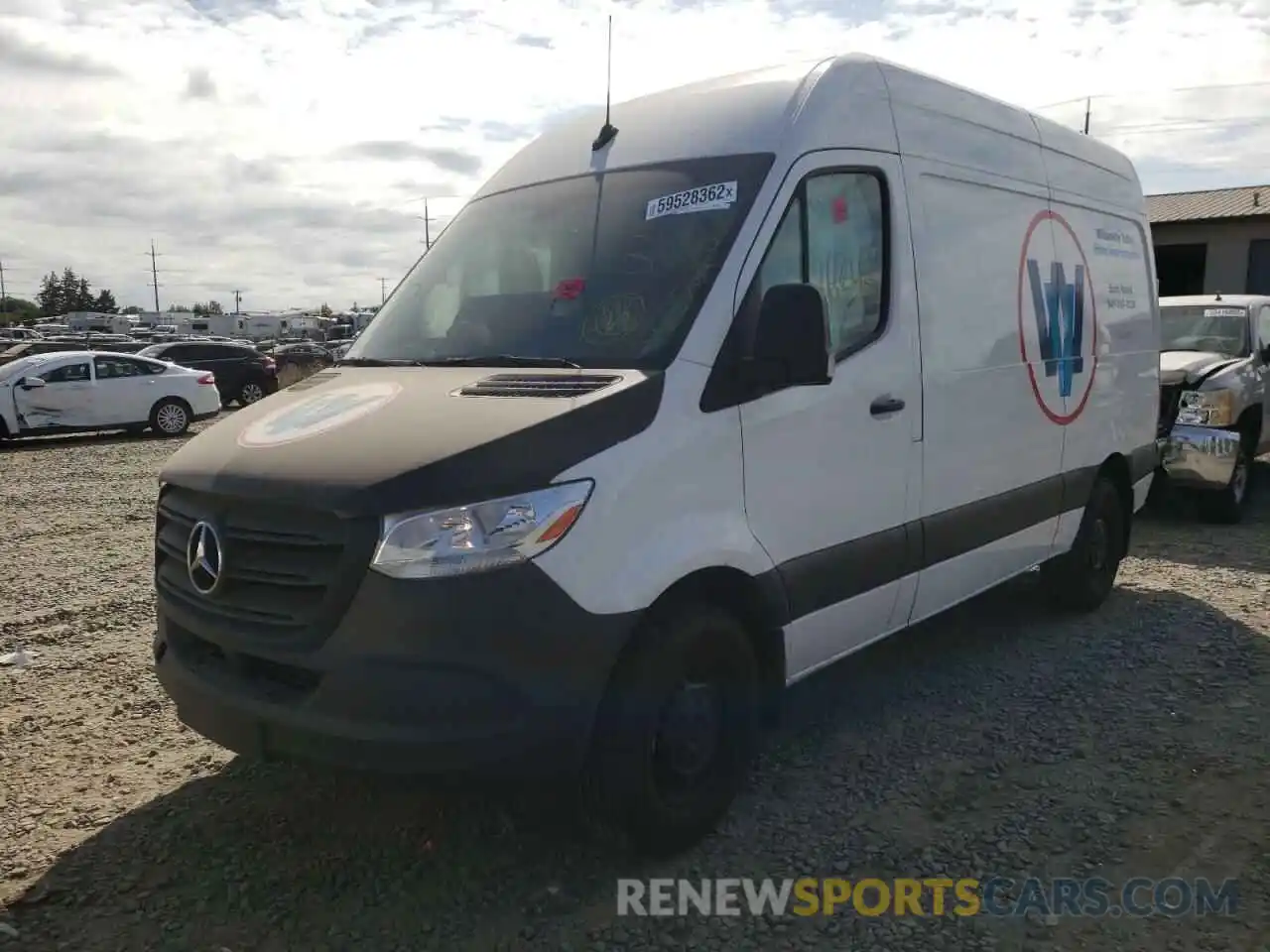 2 Photograph of a damaged car W1Y40BHY0MT044474 MERCEDES-BENZ SPRINTER 2021