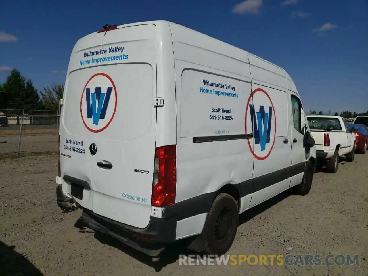 4 Photograph of a damaged car W1Y40BHY0MT044474 MERCEDES-BENZ SPRINTER 2021