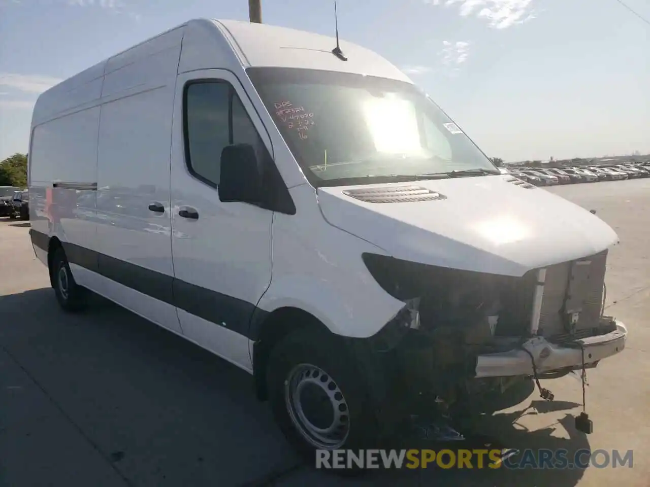 1 Photograph of a damaged car W1Y4DCHYXMT047070 MERCEDES-BENZ SPRINTER 2021