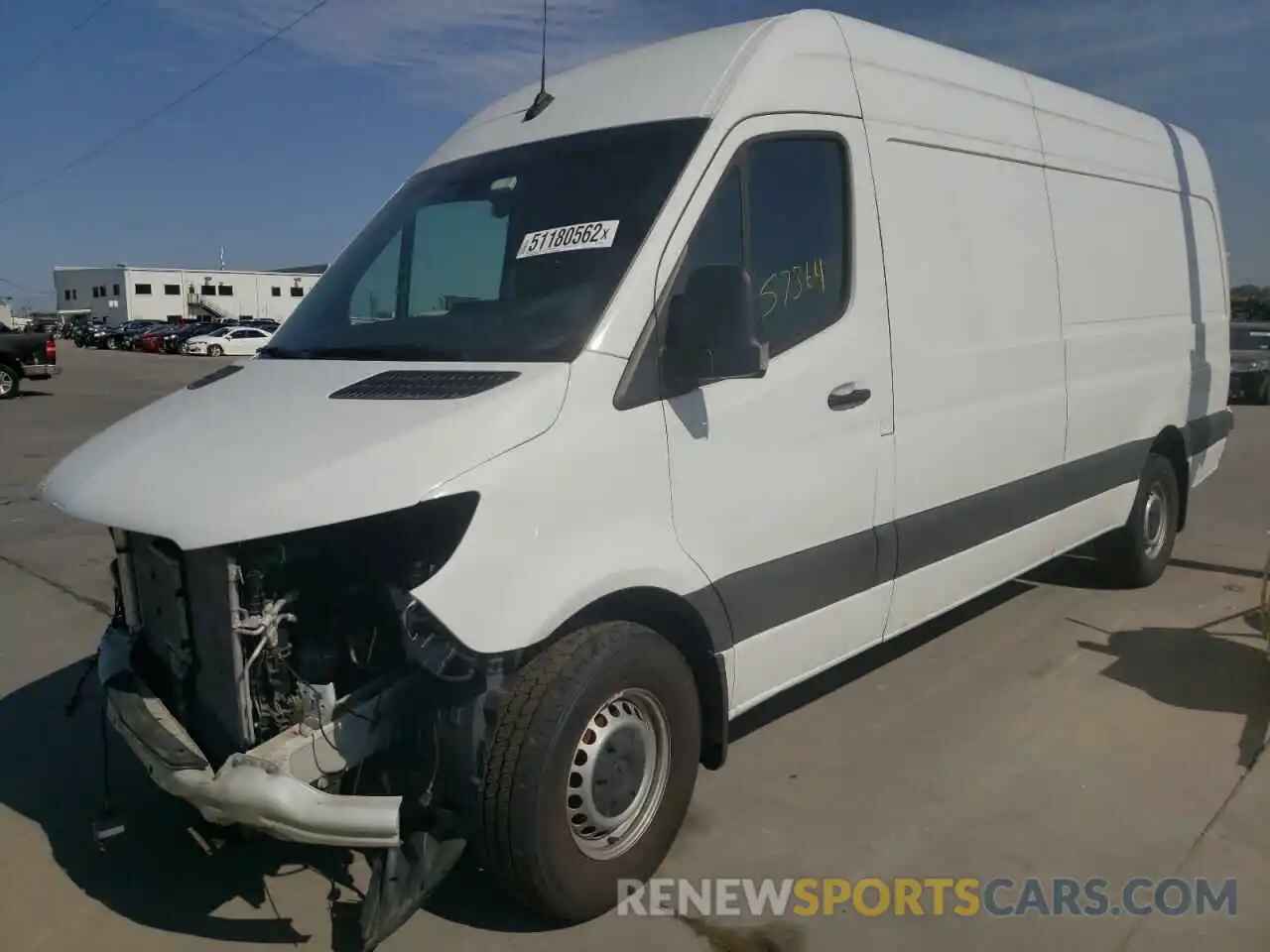 2 Photograph of a damaged car W1Y4DCHYXMT047070 MERCEDES-BENZ SPRINTER 2021