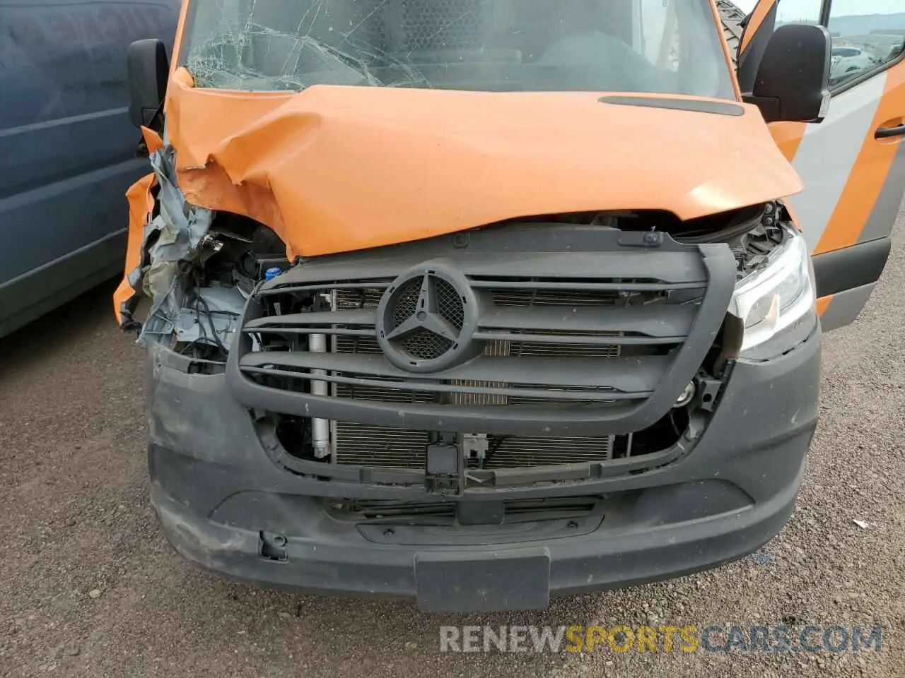 7 Photograph of a damaged car W1Y4EBHY0MT073488 MERCEDES-BENZ SPRINTER 2021
