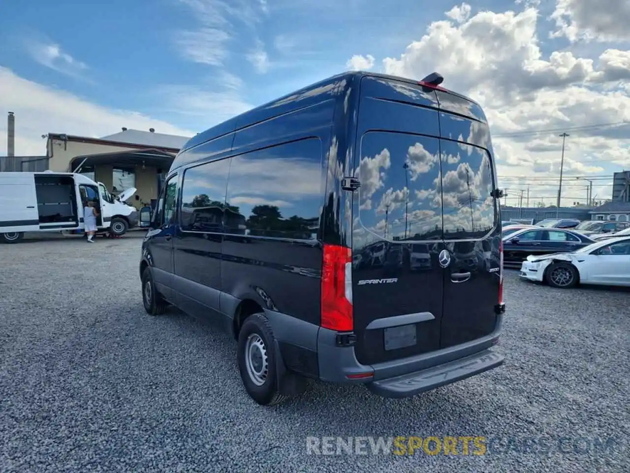 4 Photograph of a damaged car W1Y4EBHY7MT058468 MERCEDES-BENZ SPRINTER 2021