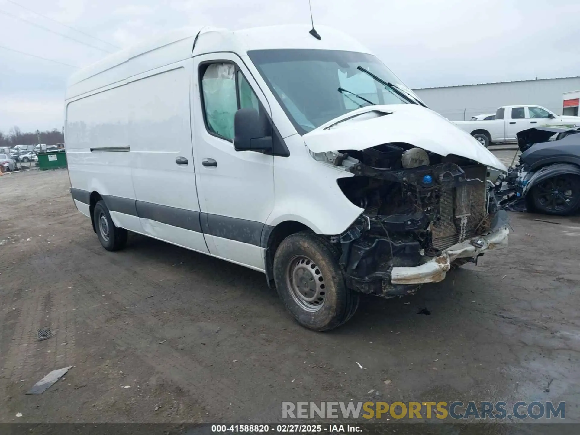 1 Photograph of a damaged car W1Y4ECHY5MT079017 MERCEDES-BENZ SPRINTER 2021