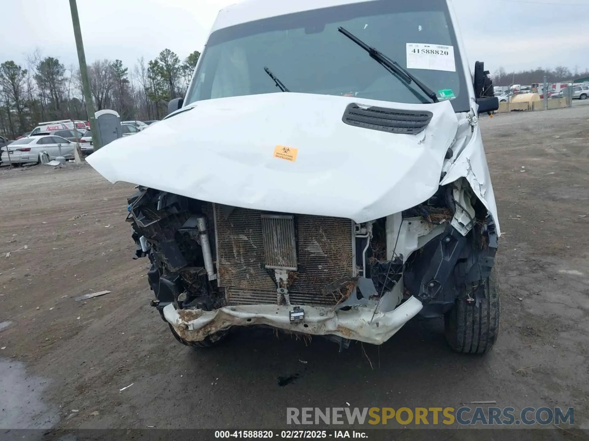 12 Photograph of a damaged car W1Y4ECHY5MT079017 MERCEDES-BENZ SPRINTER 2021