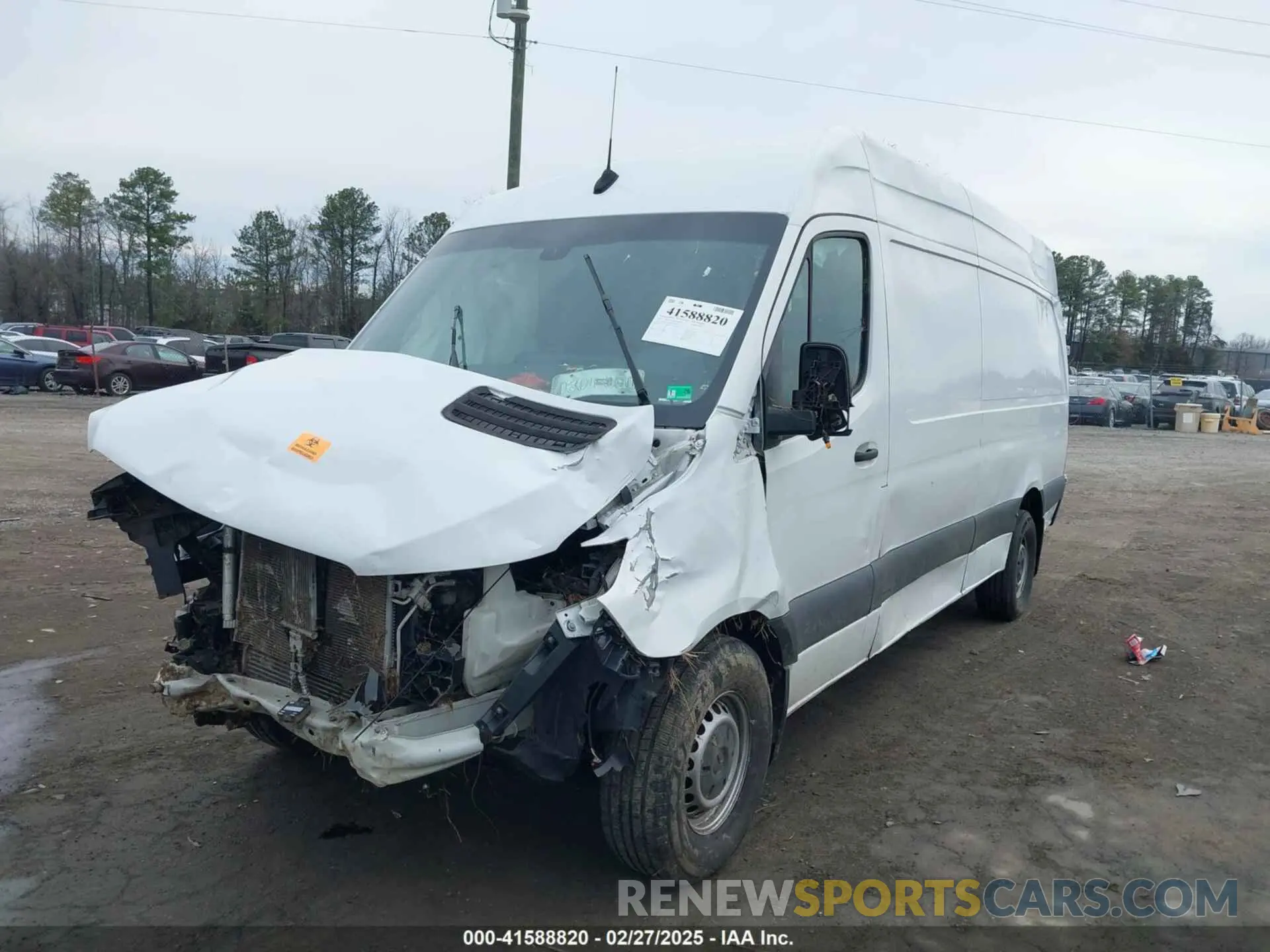 6 Photograph of a damaged car W1Y4ECHY5MT079017 MERCEDES-BENZ SPRINTER 2021