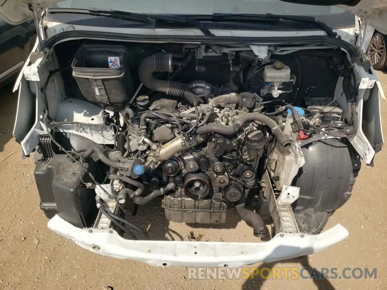 12 Photograph of a damaged car W1Y4ECHY9MT067999 MERCEDES-BENZ SPRINTER 2021