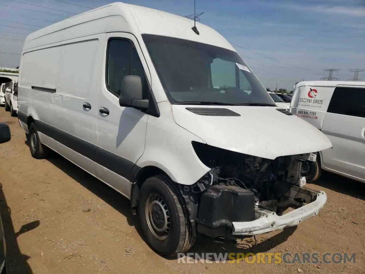 4 Photograph of a damaged car W1Y4ECHY9MT067999 MERCEDES-BENZ SPRINTER 2021