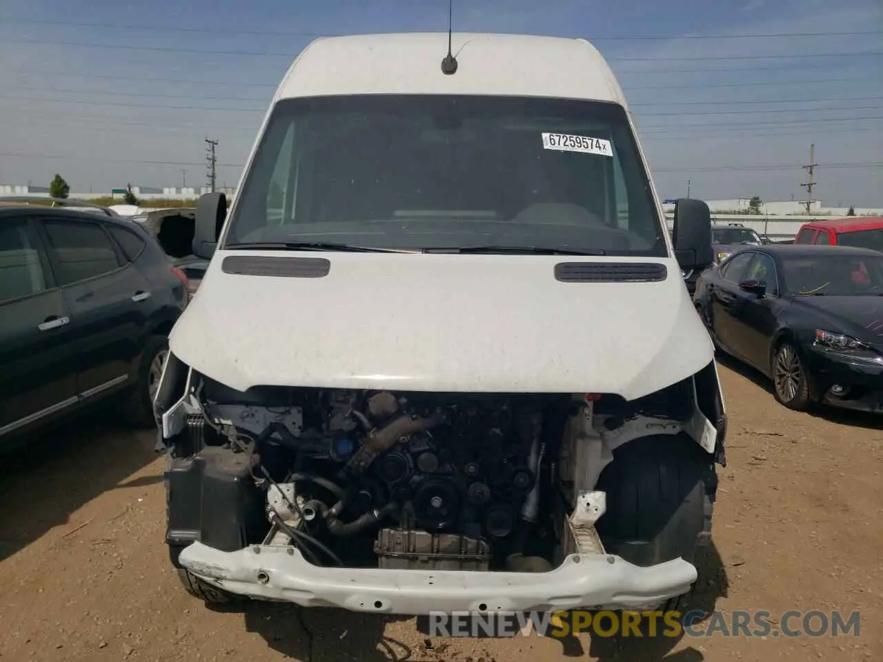 5 Photograph of a damaged car W1Y4ECHY9MT067999 MERCEDES-BENZ SPRINTER 2021