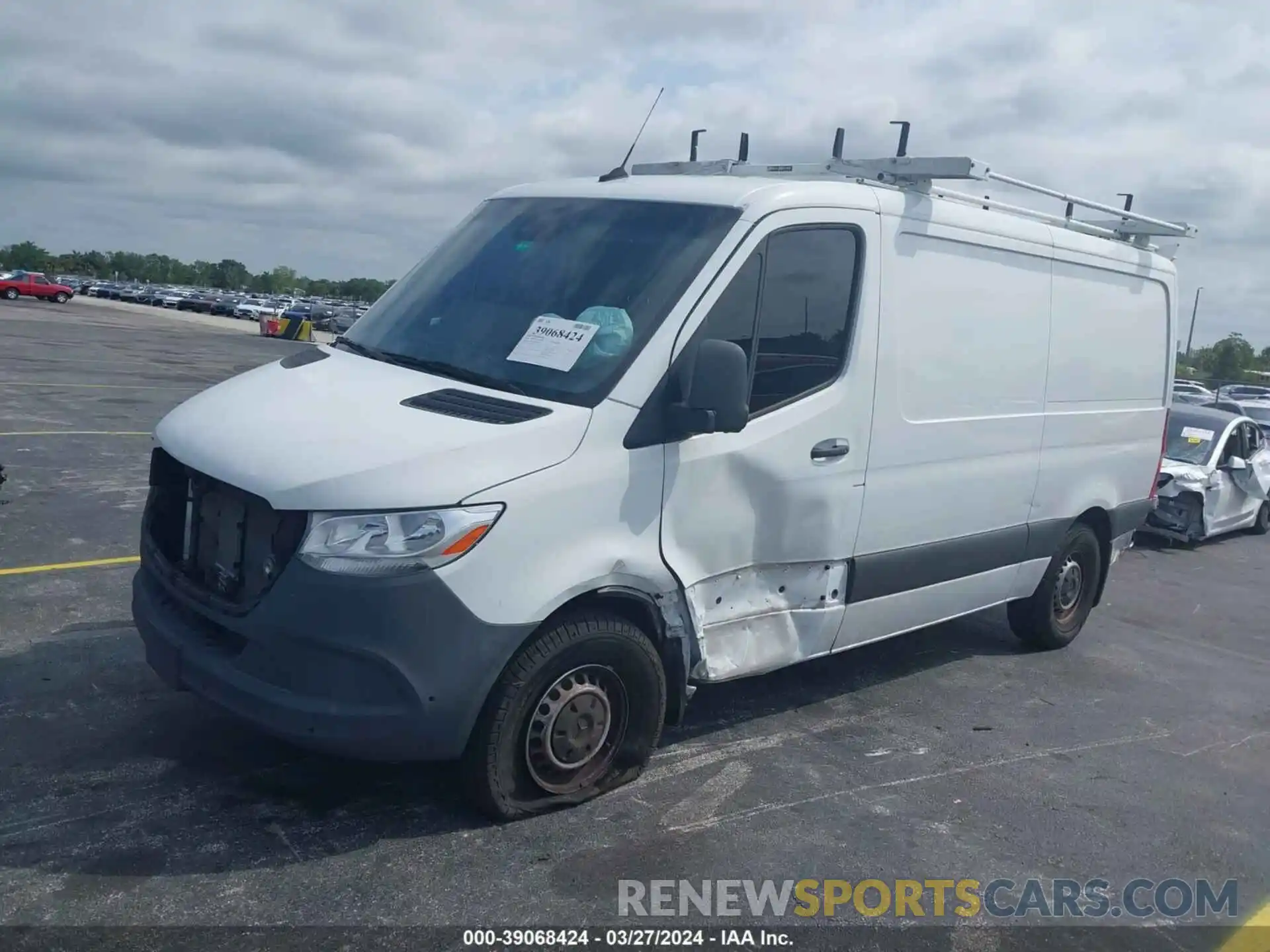 2 Photograph of a damaged car W1Y70BGY3MT066953 MERCEDES-BENZ SPRINTER 2021