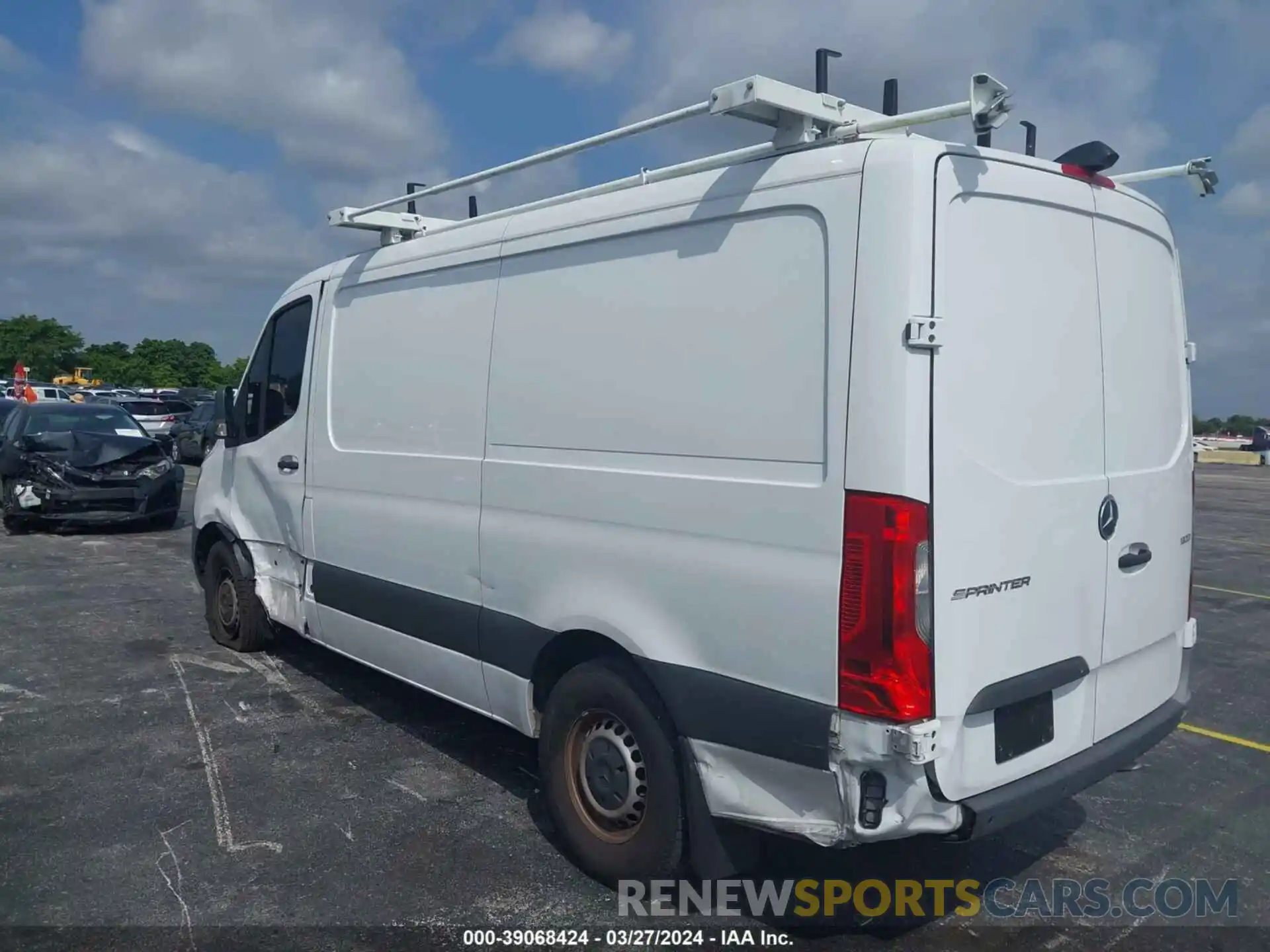 3 Photograph of a damaged car W1Y70BGY3MT066953 MERCEDES-BENZ SPRINTER 2021