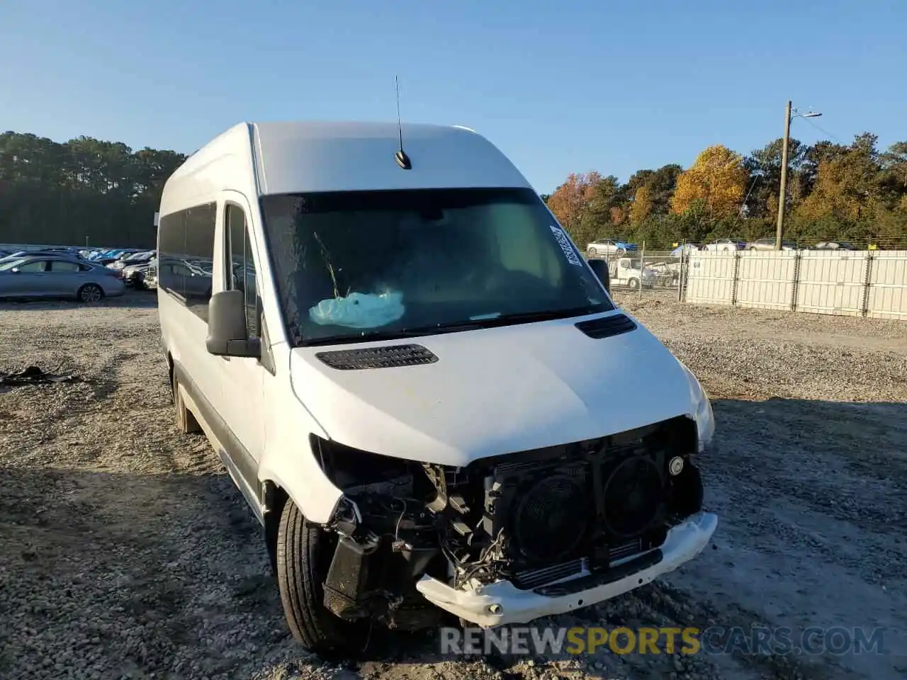 9 Photograph of a damaged car W1Z4EGHY1MT077509 MERCEDES-BENZ SPRINTER 2021