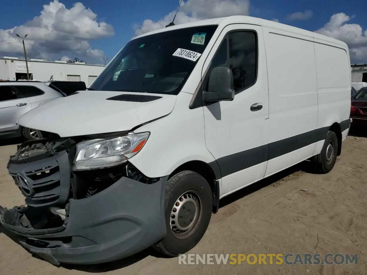 1 Photograph of a damaged car W1Y40BHY9NT084649 MERCEDES-BENZ SPRINTER 2022