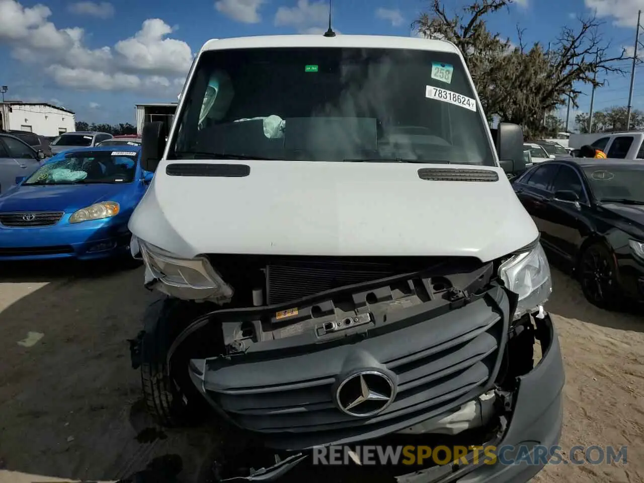 5 Photograph of a damaged car W1Y40BHY9NT084649 MERCEDES-BENZ SPRINTER 2022