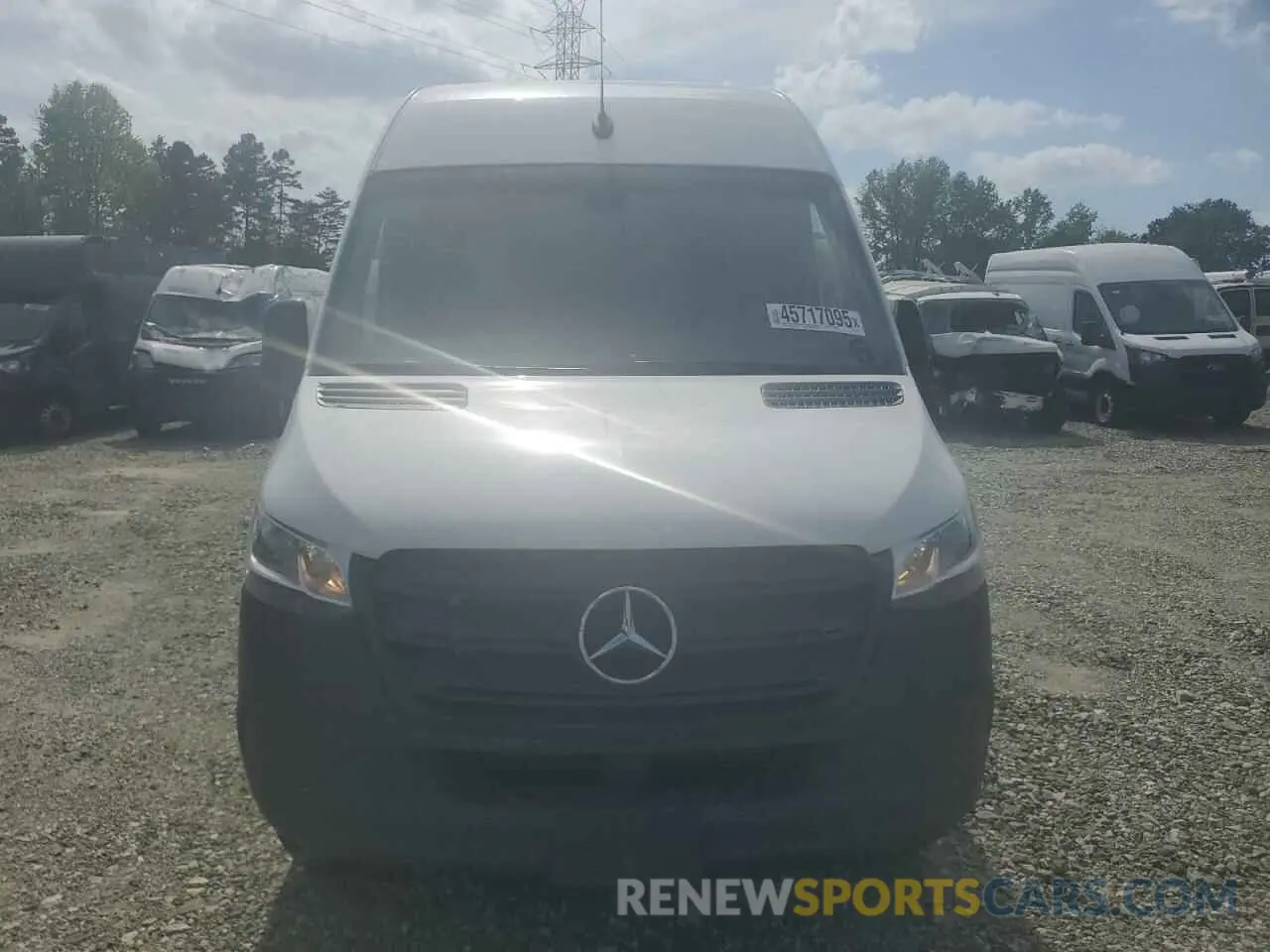 5 Photograph of a damaged car W1Y40CHY1NT113681 MERCEDES-BENZ SPRINTER 2022