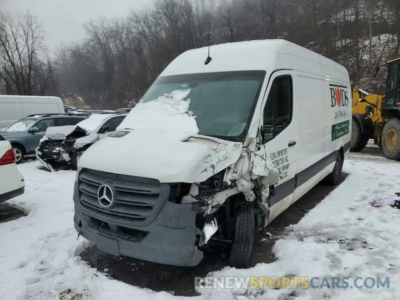 9 Photograph of a damaged car W1Y4DCHY5NT101019 MERCEDES-BENZ SPRINTER 2022