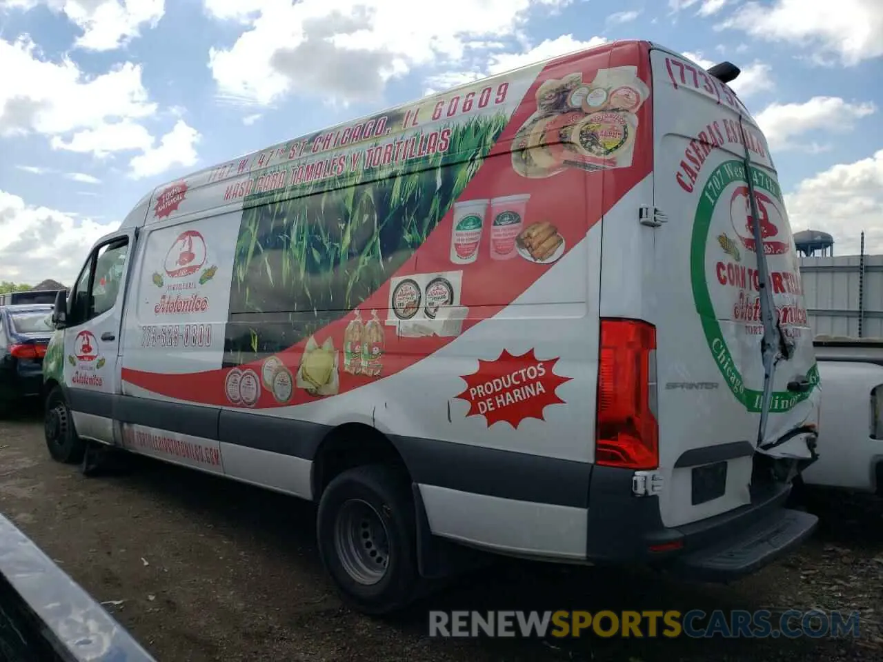 2 Photograph of a damaged car W1Y5ECHY6NT104836 MERCEDES-BENZ SPRINTER 2022