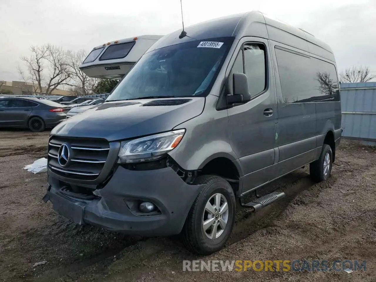 1 Photograph of a damaged car W1Z4EFVY8NP457780 MERCEDES-BENZ SPRINTER 2022