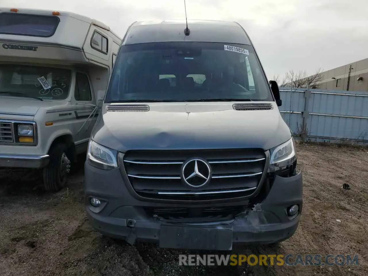 5 Photograph of a damaged car W1Z4EFVY8NP457780 MERCEDES-BENZ SPRINTER 2022