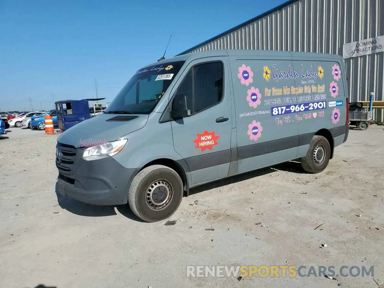 1 Photograph of a damaged car W1W4KBHY0PT139897 MERCEDES-BENZ SPRINTER 2023