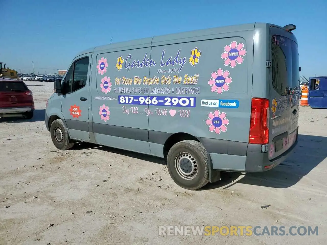 2 Photograph of a damaged car W1W4KBHY0PT139897 MERCEDES-BENZ SPRINTER 2023