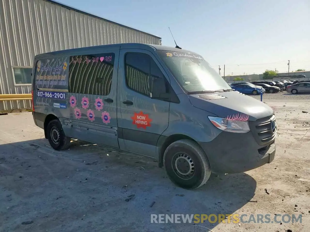 4 Photograph of a damaged car W1W4KBHY0PT139897 MERCEDES-BENZ SPRINTER 2023