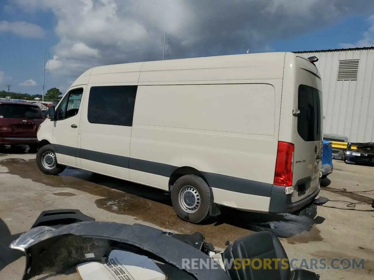 2 Photograph of a damaged car W1W4NCHY3PT133802 MERCEDES-BENZ SPRINTER 2023
