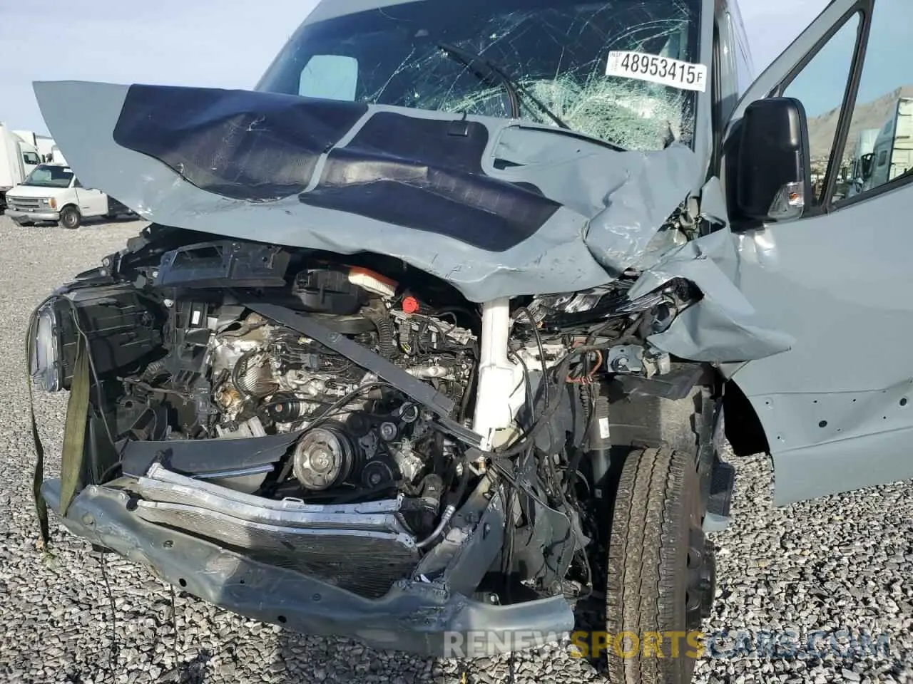 9 Photograph of a damaged car W1X8ND6Y4PT130185 MERCEDES-BENZ SPRINTER 2023