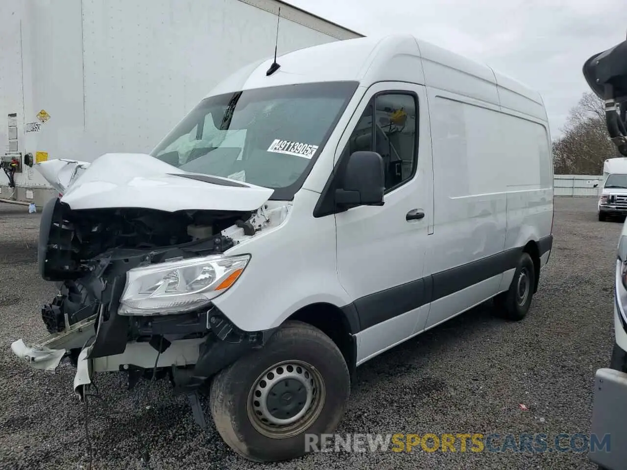 1 Photograph of a damaged car W1Y40BHY4PT143979 MERCEDES-BENZ SPRINTER 2023