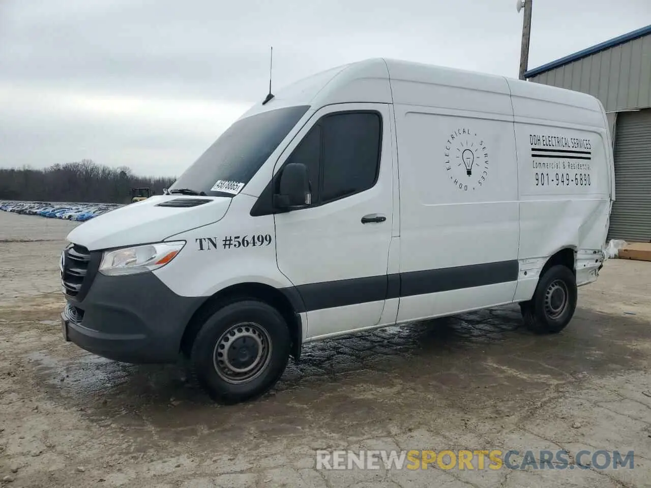 1 Photograph of a damaged car W1Y40BHY9PT156162 MERCEDES-BENZ SPRINTER 2023