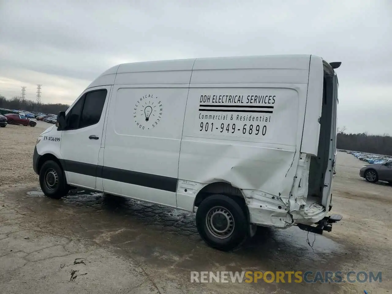 2 Photograph of a damaged car W1Y40BHY9PT156162 MERCEDES-BENZ SPRINTER 2023