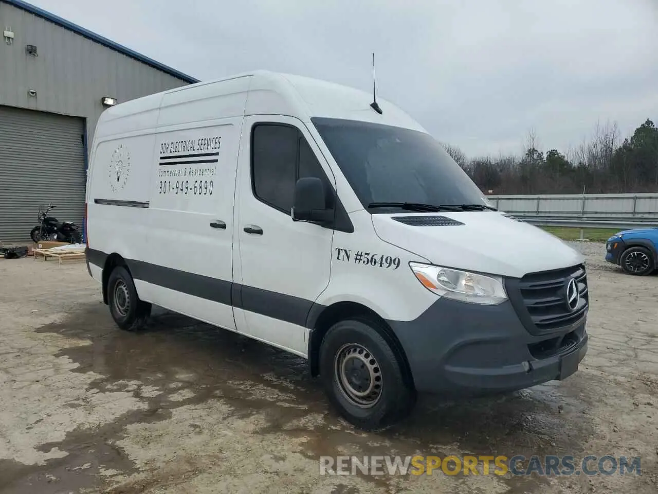 4 Photograph of a damaged car W1Y40BHY9PT156162 MERCEDES-BENZ SPRINTER 2023
