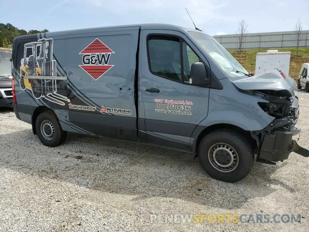 4 Photograph of a damaged car W1Y4KBHY9PT123561 MERCEDES-BENZ SPRINTER 2023